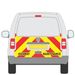 VW Caddy 2004 - 2015 Tailgate Half Height (VCAD007)